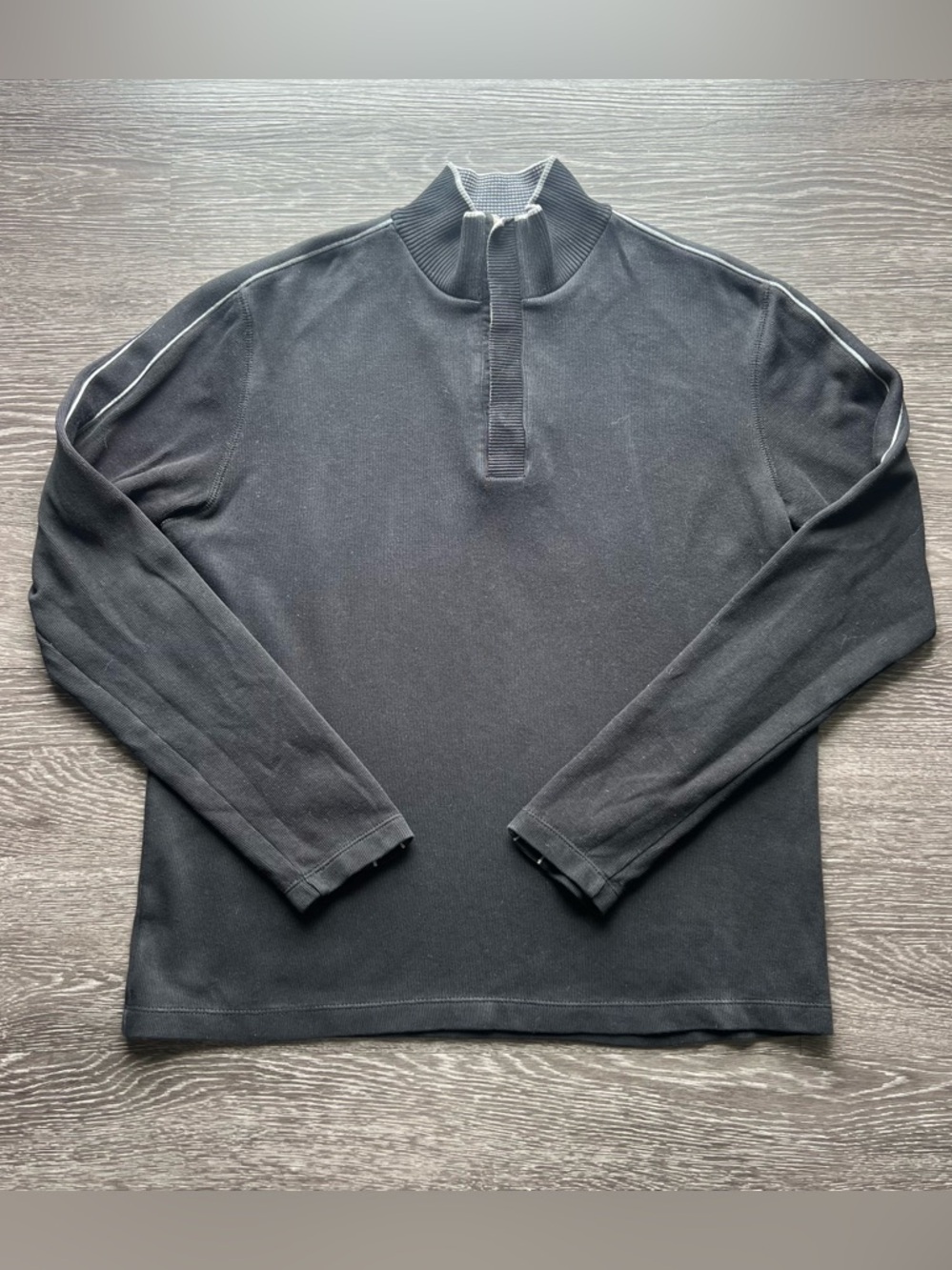 Hugo Boss Piceno Quarter-Snap Pullover Sweater